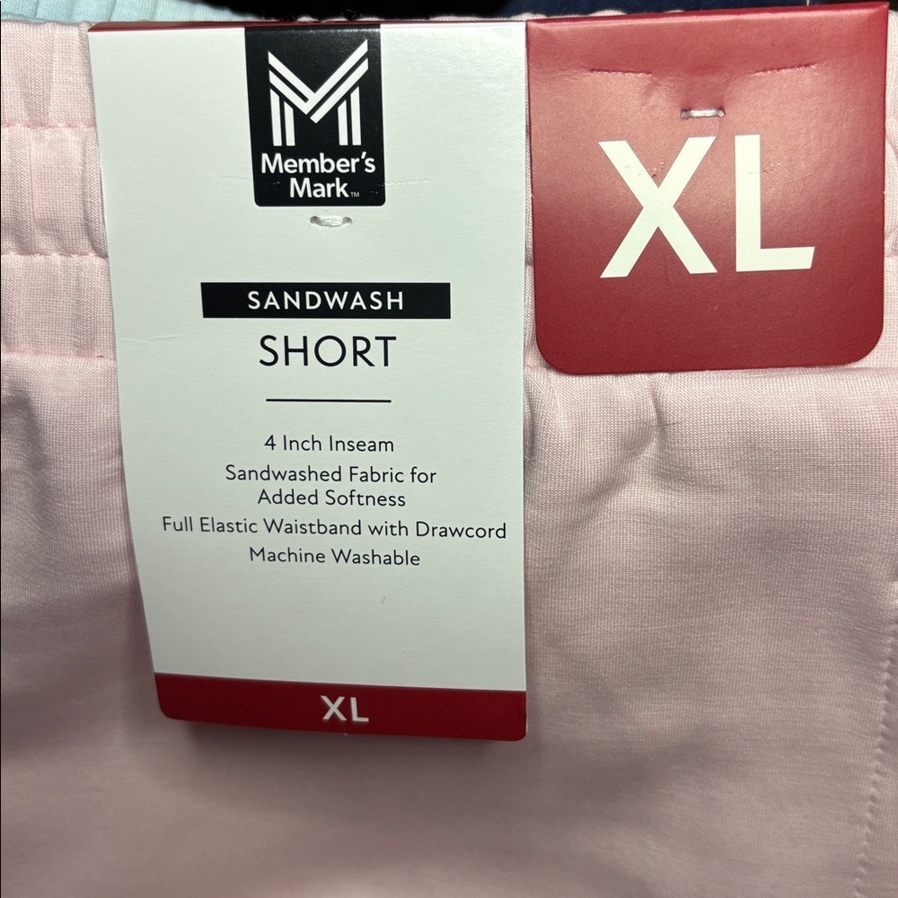 MEMBERS MARK Women's KNIT Soft Pink Sleep/Lounge Shorts SUPER SOFT w/Pockets 😍 - Picture 7 of 7